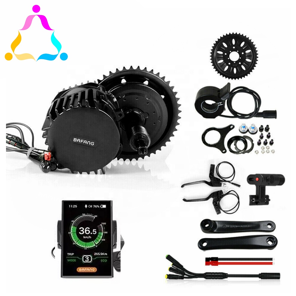 Bafang Bbshd 1000W Conversion Kit - Bafang BBSHD 48V/52V 1000Wリチウムバッテリーミッドモーター電動自転車変換キット（DPC-18ディスプレイ、IP65防水付き）