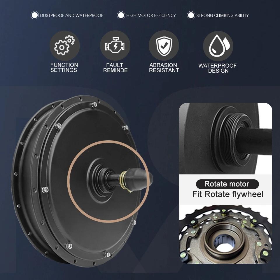 MTX 48V52V 2000W 電動自転車モーターホイール - 72V 5000W Hub Motor Kit のレビューと価格