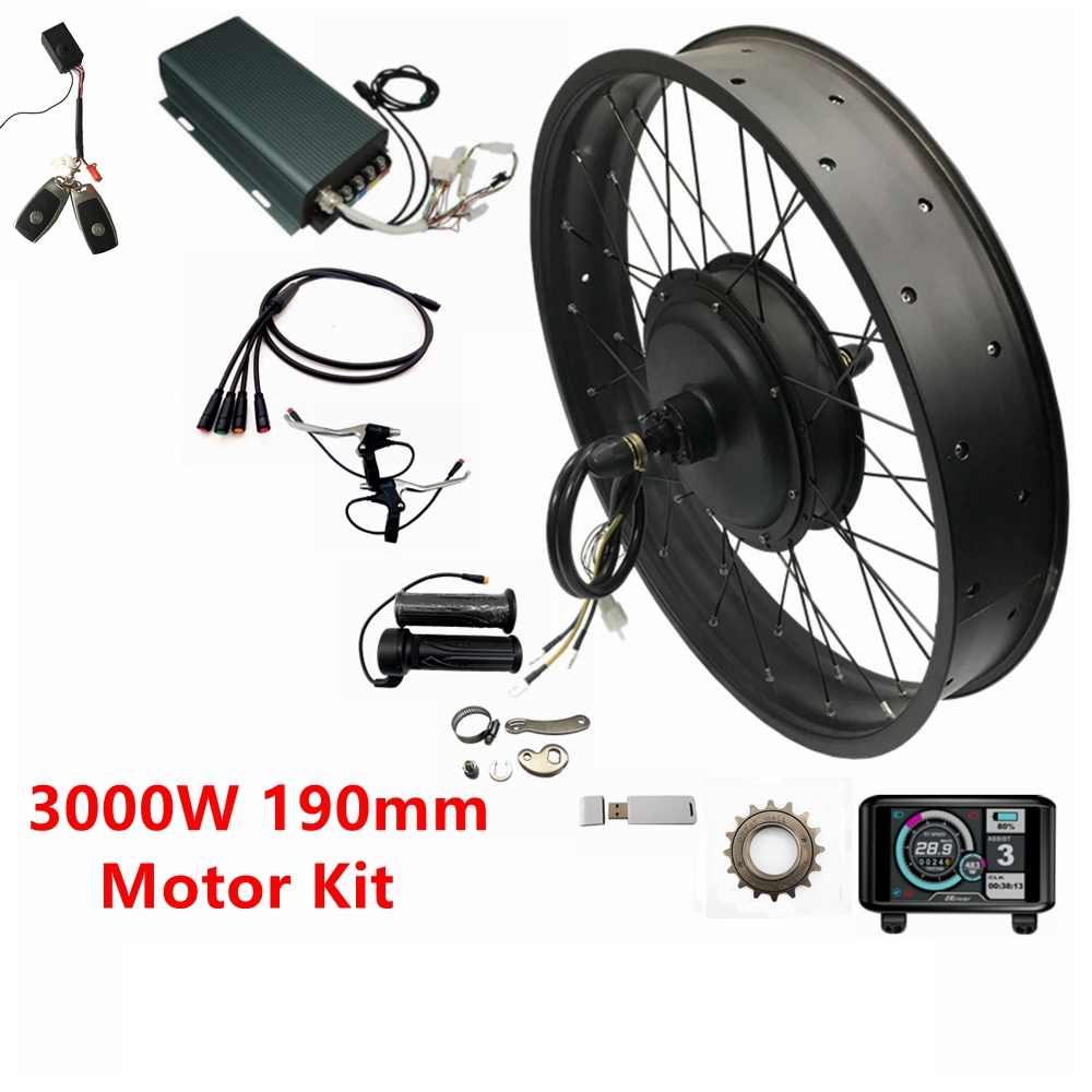 NBP 20/24/26x4.0 48-72V 3000W  - Ebike Conversion Kit 72V 3000W のレビューと価格