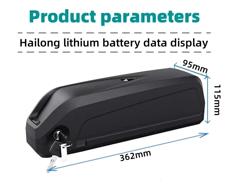 多用途ハイルンバッテリー、マルチ電圧36V 48V 52V  - Ebike Battery 48V 20Ah Hailong のレビューと価格