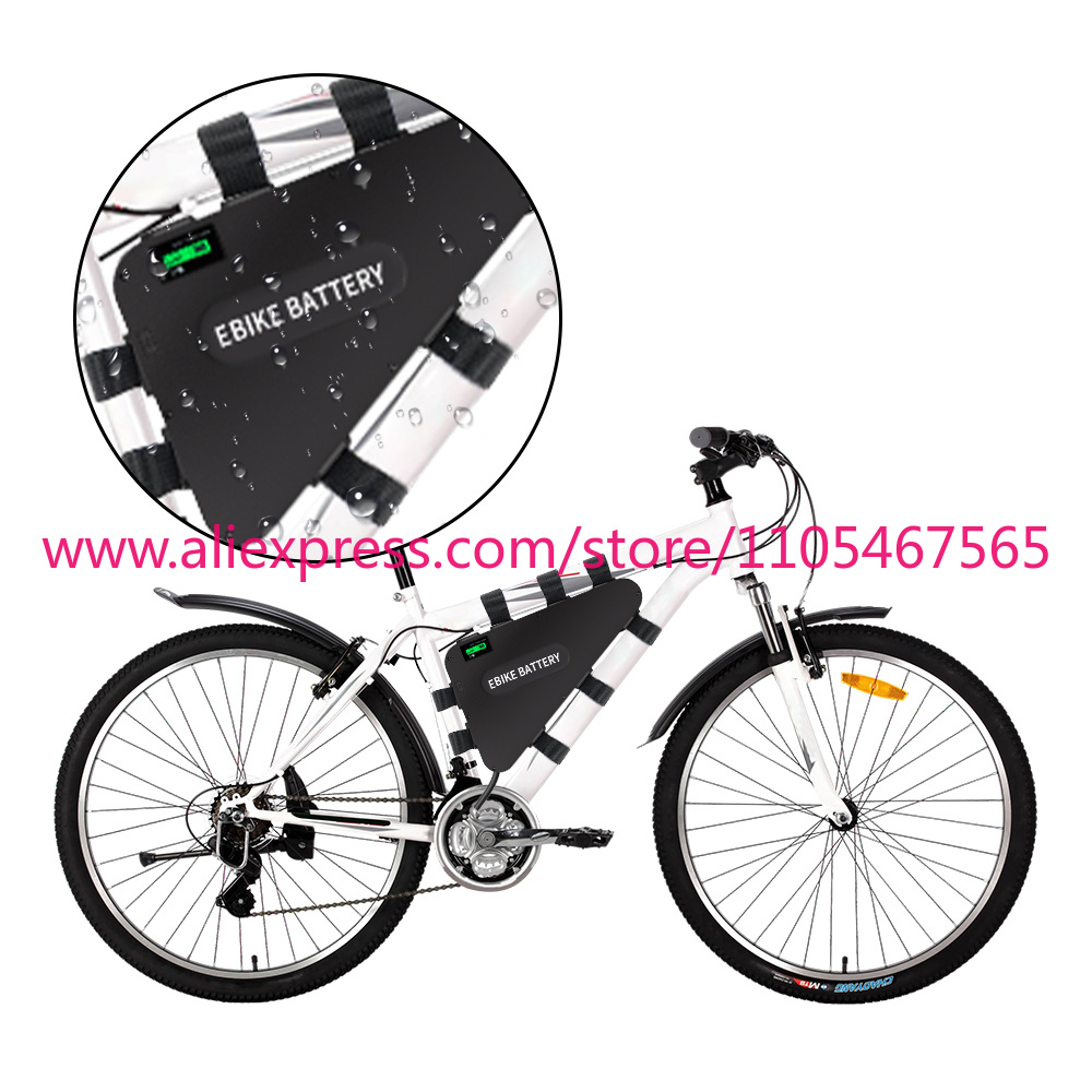 三角形電動自転車リチウム電池52V 60V 72V 20Ah - Electric Bicycle Battery 72V 30Ah のレビューと価格