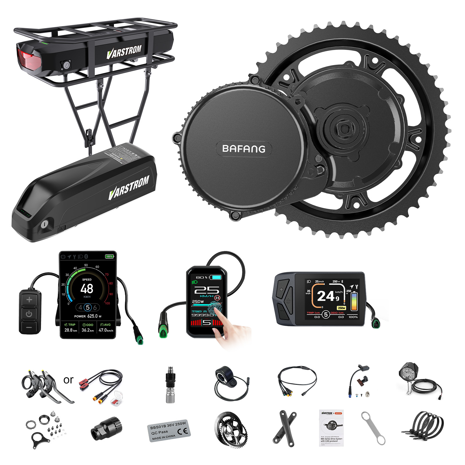 【米国発送】Bafangモーター 750W 48V ミッドド - Bafang Bbs02B 48V 750W Mid Drive Kit のレビューと価格