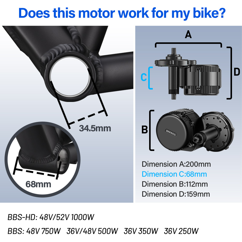 BAFANG BBSHD BBS01 BBS02B BBS0 - Bafang Bbshd 1000W Conversion Kit のレビューと価格